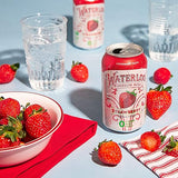 WATERLOO Strawberry Sparkling Water 3/8/12 OZ