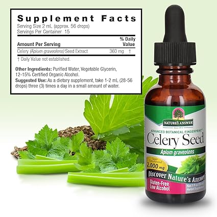 NATURE'S ANSWER CELERY SEED 1OZ