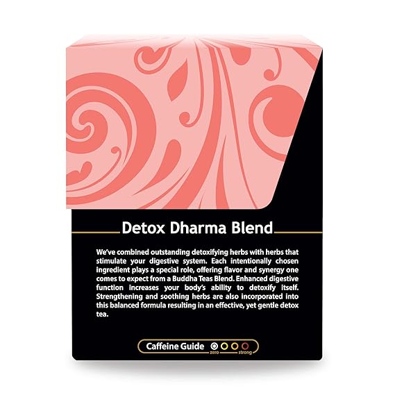 BUDDHA TEAS Organic Detox Dharma Blend 18 BAG