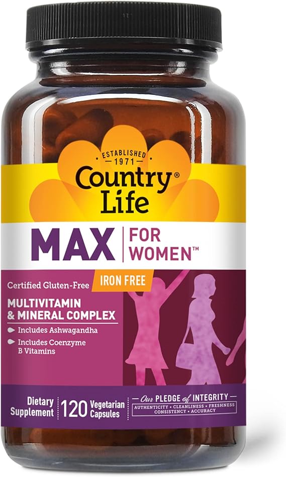 Country Life MAX WOMEN MULTI & MIN COMPLEX 120 Tablet