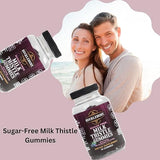 Milk Thistle Gummies Sugar-Free Blueberry Flavor