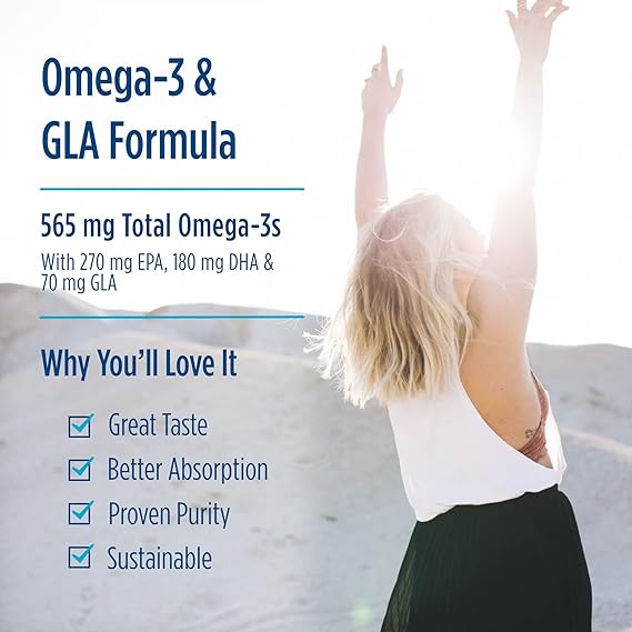 Complete Omega 565 mg Lemon Soft Gels