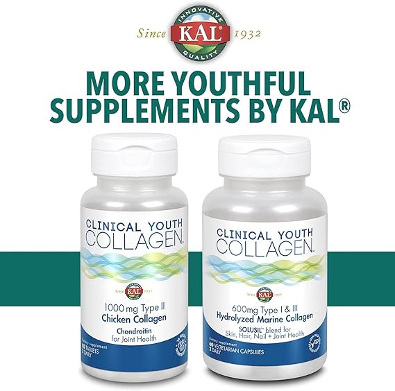 Kal Clinical Youth Collagen 3750 mg Type I & III