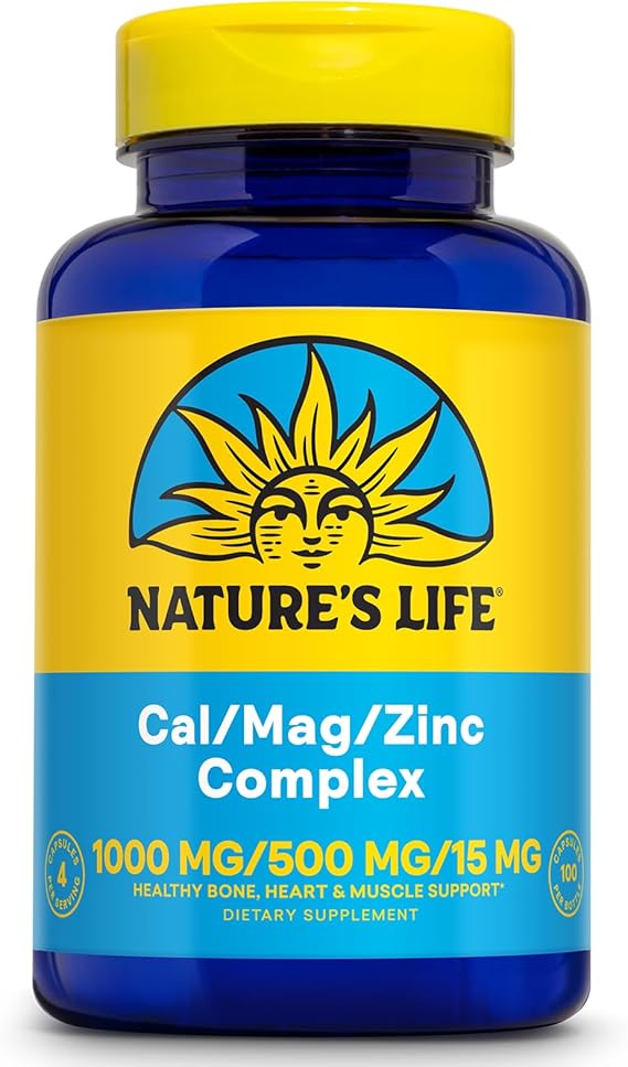 Natures Life Cal Mag Zinc Complex 100ct