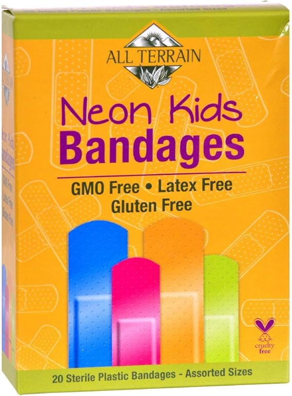 ALL TERRAIN KIDS NEON BANDAGES 20CT