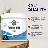 Kal Calcium 1000 D3 10.6OZ  Powder