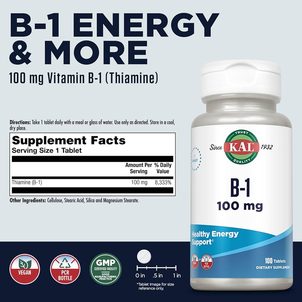 Kal B1 100CT 100MG Tablet