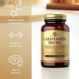 Solgar L-Glutamine 500 mg Vegetable Capsules 100V cap