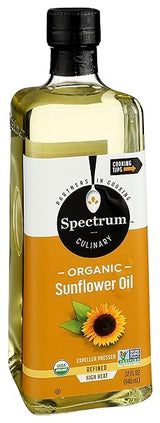 SPECTRUM NATURALS Sunflower, Refined, High Heat 32 OZ