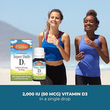 Liquid Vitamin D Super Daily D3 2,000 IU (50 mcg) Per Drop