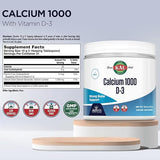 Kal Calcium 1000 D3 10.6OZ  Powder