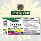 NATURE'S ANSWER DANDELION ROOT 1OZ