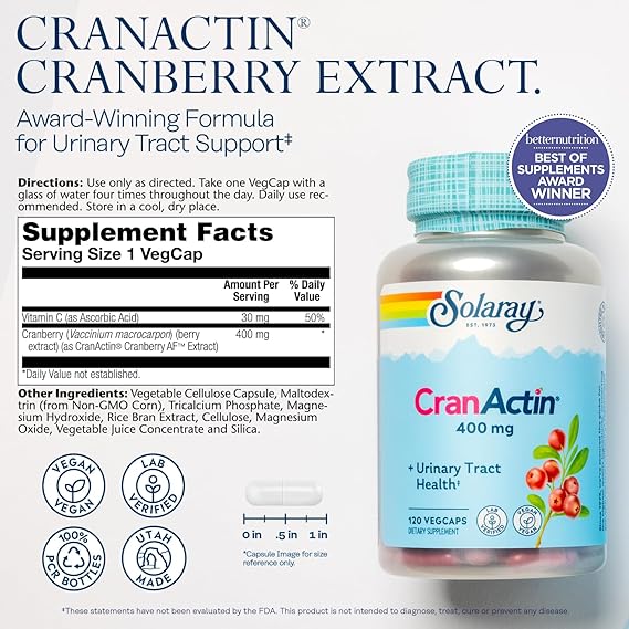 Solaray CranActin 400mg