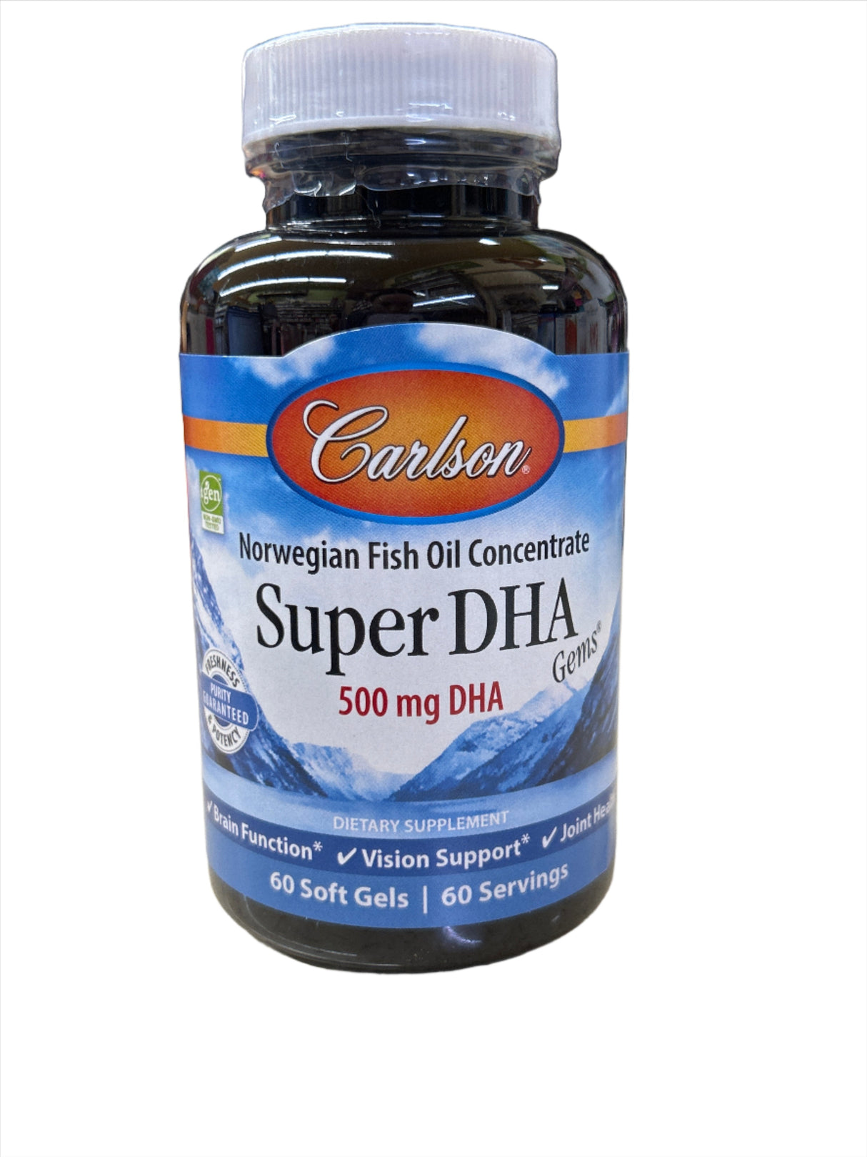 Super DHA Gems 500 mg 60 Soft Gels