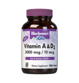 Bluebonnet Vitamin A & D3 3000 mcg/ 10 mcg