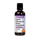 Bluebonnet Liquid Vitamin D3 Drops 10 mcg (400 IU) Citrus Flavor