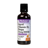 Bluebonnet Liquid Vitamin D3 Drops 1000 IU (25 mcg) Citrus Flavor