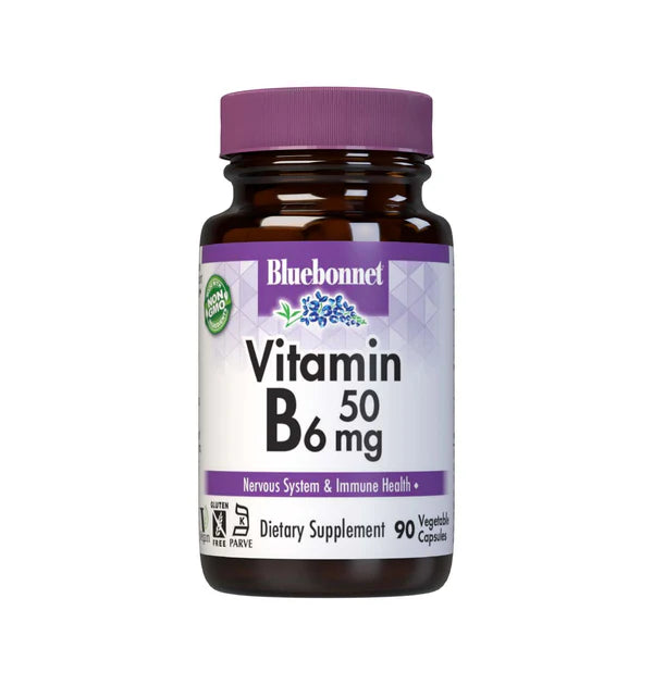 Bluebonnet Vitamin B6 50 mg