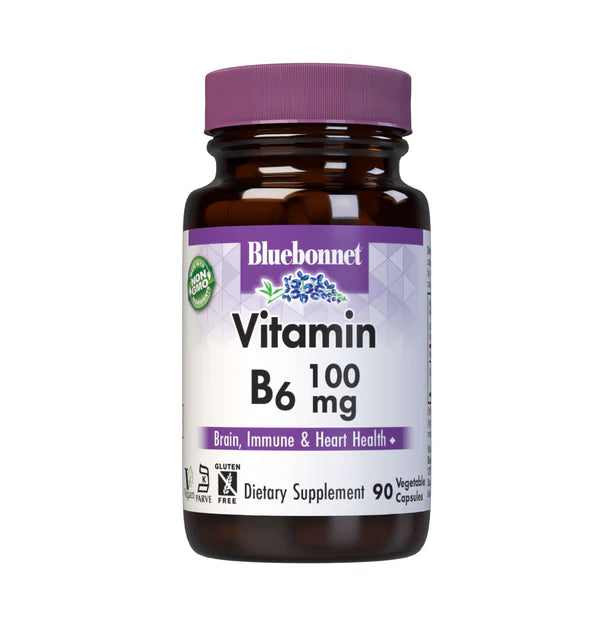 Bluebonnet Vitamin B6 100 mg