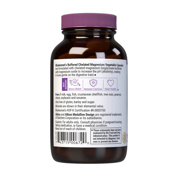 Bluebonnet Buffered Chelated Magnesium 200 mg