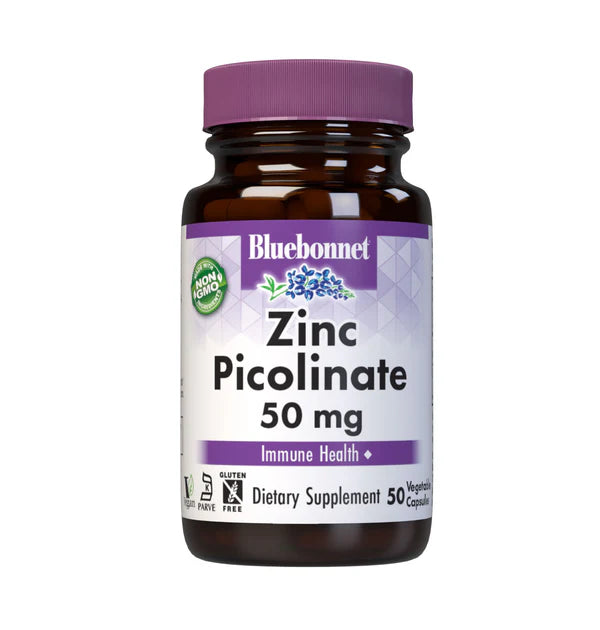 Bluebonnet Zinc Picolinate 50 mg