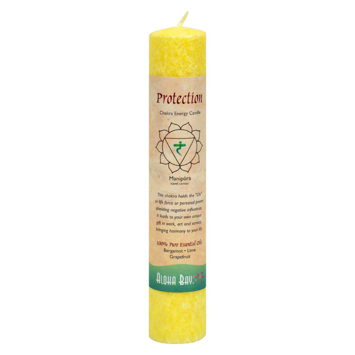 ALOHA BAY CHAKRA PILLAR PROTECT N YELLOW 1CT