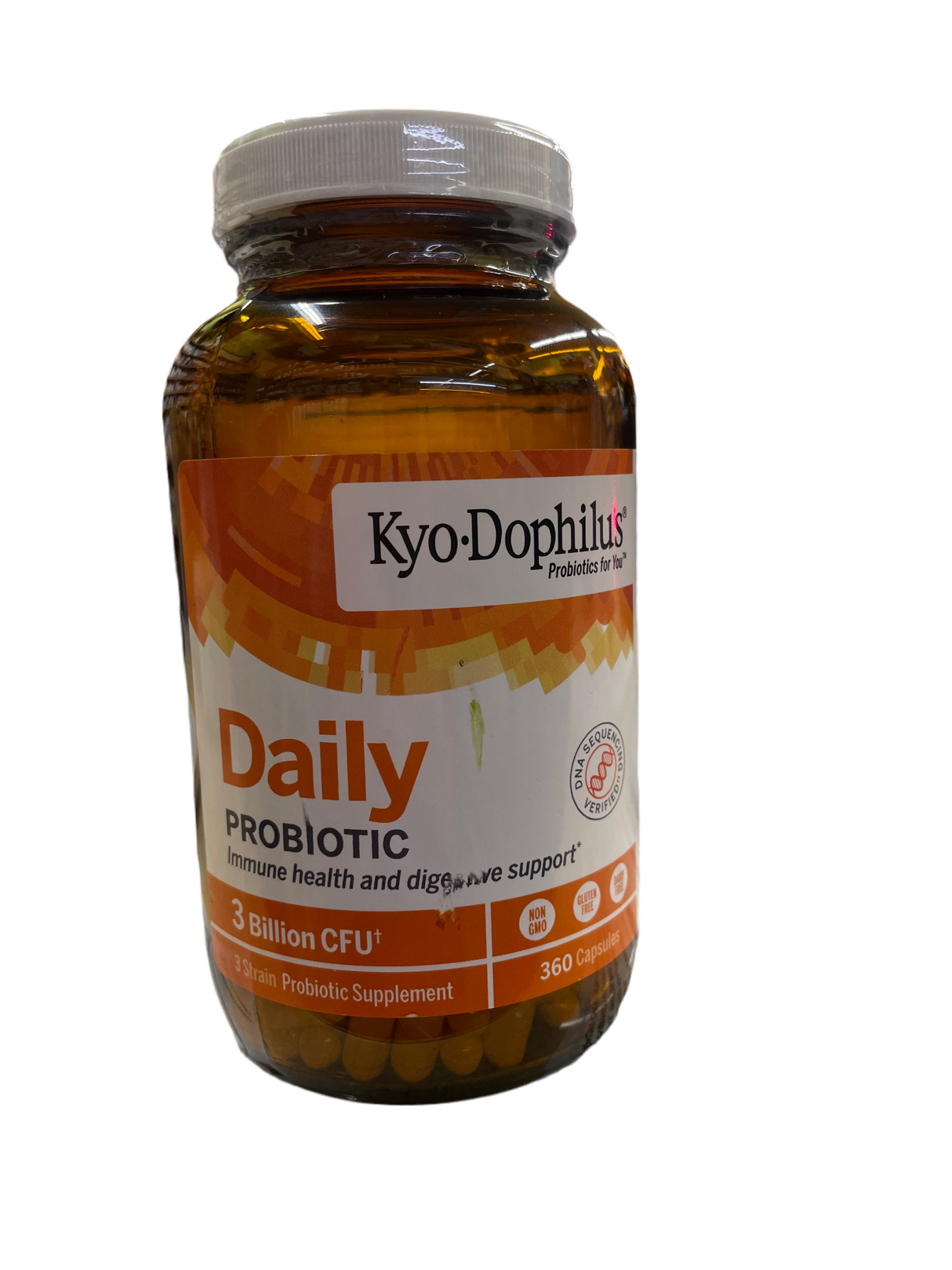 Kyo Dophilus Daily Probiotic Immune Health and Digestive Support 3 Billion CFU 360 Cap