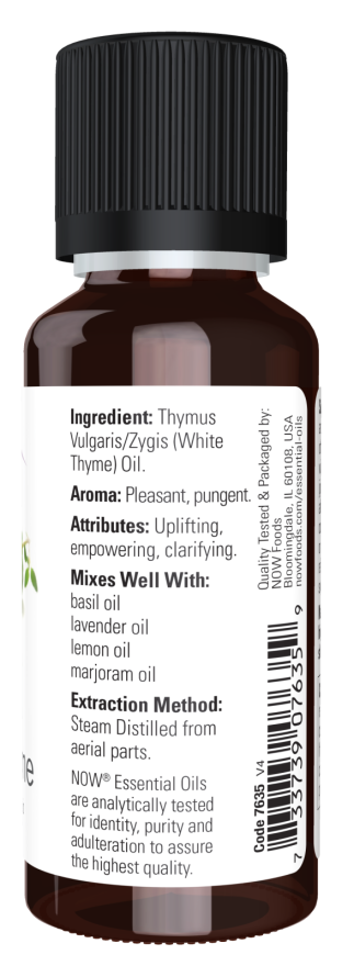 Now THYME OIL WHITE  1 OZ