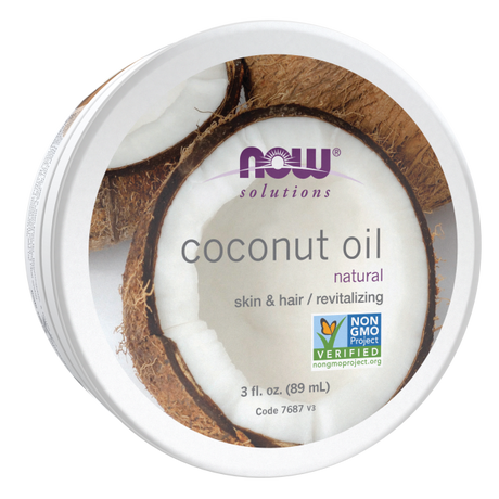 Now COCONUT OIL TRAVEL SIZE 3 OZ