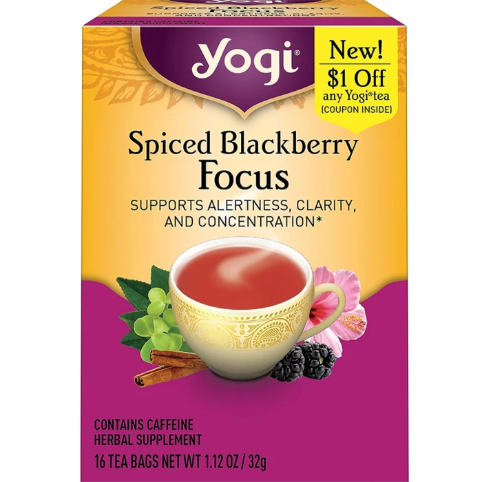 YOGI TEA Yogi Tea Spiced Blackberry Focus 16 BAG