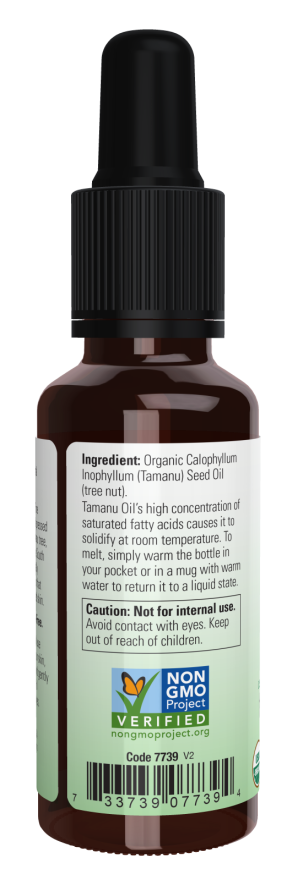 Now ORGANIC TAMANU OIL  1 FL OZ