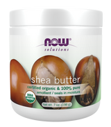 Now ORGANIC SHEA BUTTER  7 OZ