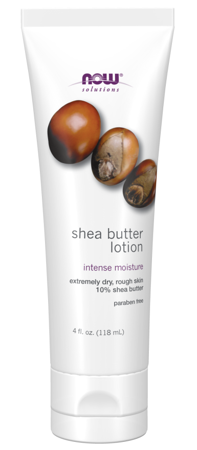 Now SHEA BUTTER LOTION   4 OZ