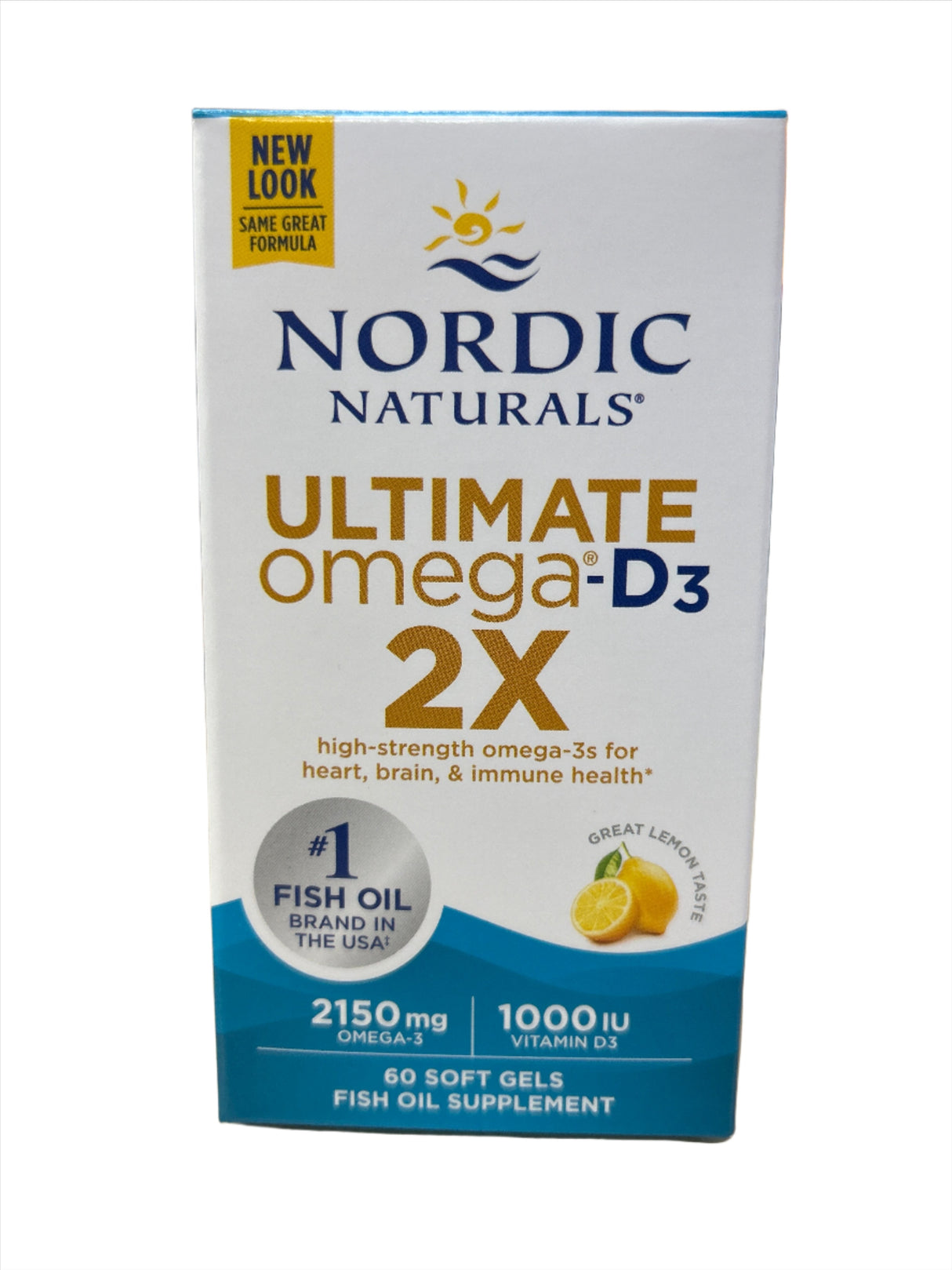 Ultimate Omega-D3 2X 2150 mg 60 Soft Gels