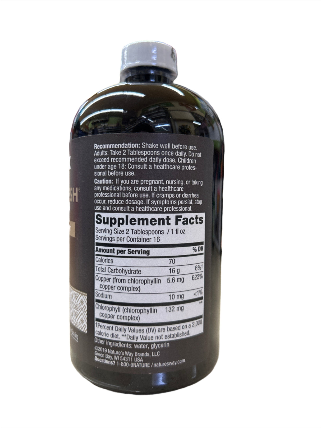 Chlorofresh Liquid Chlorophyll Unflavored 16 fl oz