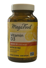 Vitamin D3 5000 IU (125 mcg) With K+K2