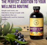 Honey Gardens Immune Syrup Elderberry & Honey 8floz