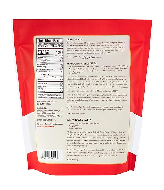 BOB`S RED MILL Flour "00" Italian Premium 48 OZ