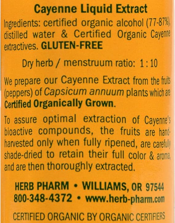 Herb Pharm CAYENNE EXTRACT  1 oz