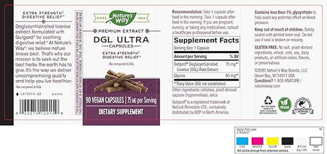 DGL Ultra 90 Vegan Capsules Extra Strength