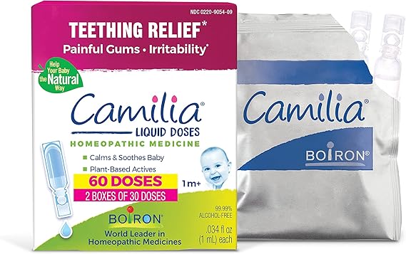 Boiron Camilia Teething Relief Liquid Doses