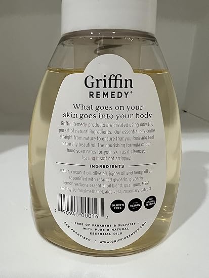 Griffin Remedy Lemon Verbena Foaming Hand Soap