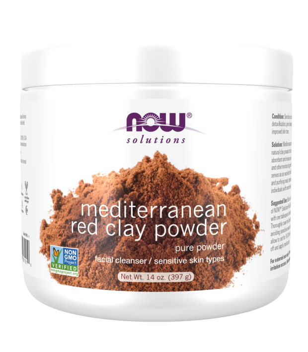 Now RED CLAY POWDER  14 OZ