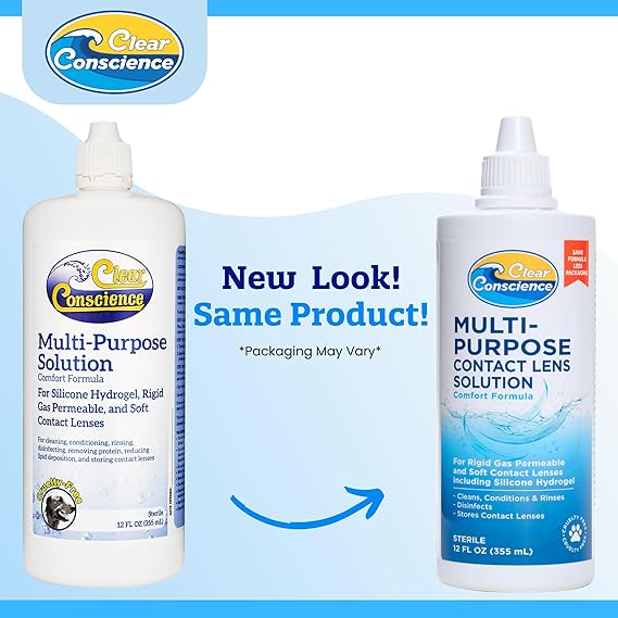 CLEAR CONSCIENCECONTACTLENS SOLTN MULTI 12OZ