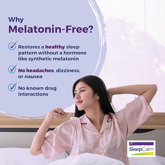 Sleep Calm Melatonin-Free 60 Melt Away Tablets