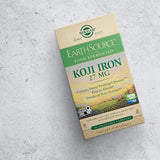 Solgar Earth Source® Koji Fermented Iron 27 mg Vegetable Capsules 30V cap