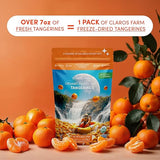 Claros Farm Organic Freeze Dried Tangerines