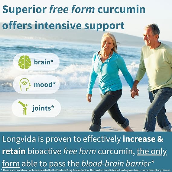 Longvida Curcumin 500 mg