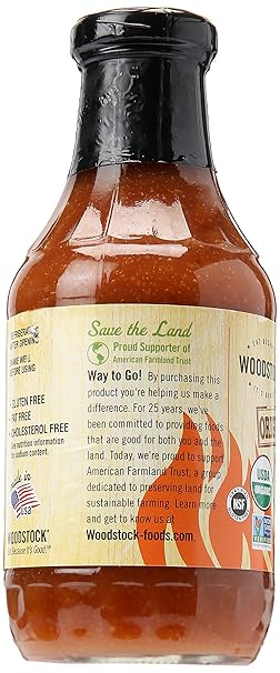 WOODSTOCK BBQ Sauce, Original 18 OZ