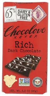 CHOCOLOVE Dark, Rich 3.2 OZ